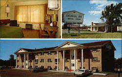 Colonial Inn Motor Lodge Rockford, IL Postcard Postcard