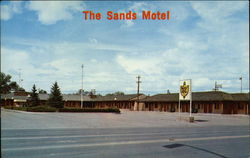 The Sands Motel Cheyenne, WY Postcard Postcard