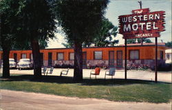 The Western Motel Postcard
