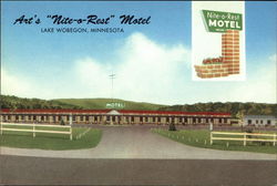 Art's Nite-O-Rest Motel Postcard