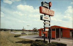 Lake Manor Mote- Tomorrows Motel Today Crystal Lake, IL Postcard Postcard