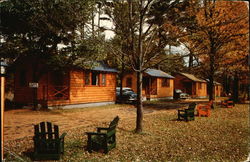 Blue Bird Cottages on Lake George Bolton, NY Postcard Postcard