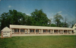 White Barn Motel Postcard