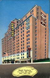 Hotel Century New York City, NY Postcard Postcard