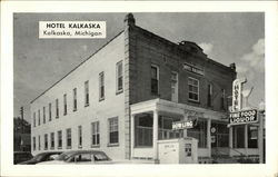 Hotel Kalkaska Postcard