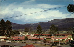 Silver Spur Motel Restaurant and Lounge Postcard