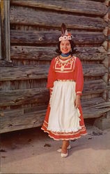 Choctaw Indian Princess Postcard