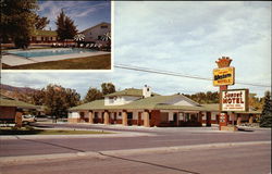 Sunset Motel Cody, WY Postcard Postcard