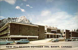 New All-Season Voyager Inn Banff, Canada Misc. Canada Postcard Postcard