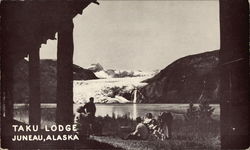 Taku Lodge Juneau, AK Postcard Postcard