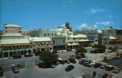 Front Street, Hamilton, Bermuda Postcard Postcard