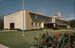 Dickinson County Courthouse Abilene, KS Postcard Postcard