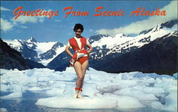 Greetings from Scenic Alaska, Alaskan Beauty Postcard Postcard