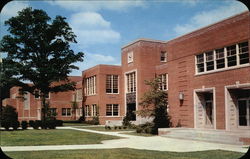 Senior High School completed in 1952 - Capacity for 1200 Children Postcard