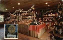 Ye Old Fashioned Christmas Shoppe Postcard