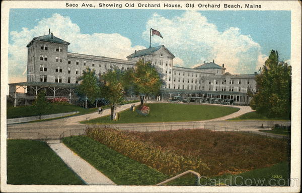 Saco Ave., Showing Old Orchard House Old Orchard Beach Maine