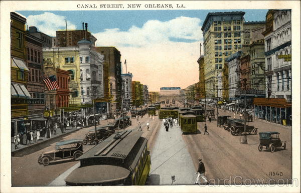 Canal Street New Orleans Louisiana