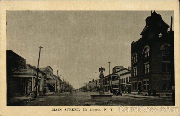 Main Street Mount Morris New York