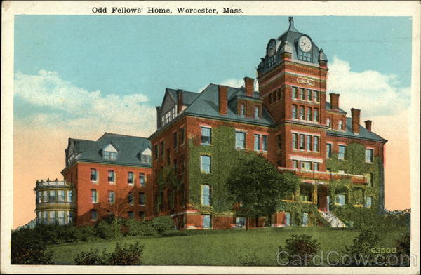 Odd Fellow's Home Worcester Massachusetts
