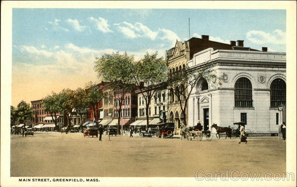 Main Street, Greenfield, Mass Massachusetts