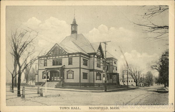Town Hall Mansfield Massachusetts