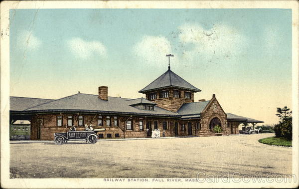 Railway Station Fall River Massachusetts