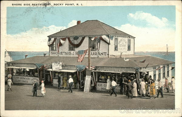 Shore Side Restaurant Rocky Point Rhode Island