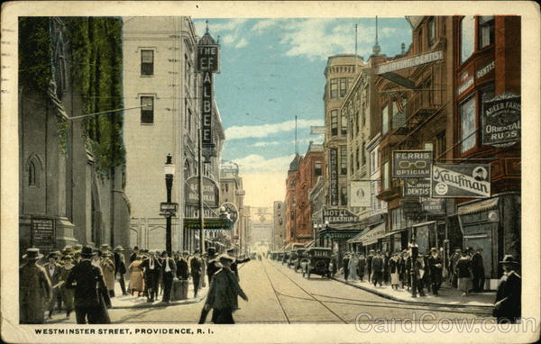 Westminster Street Providence Rhode Island