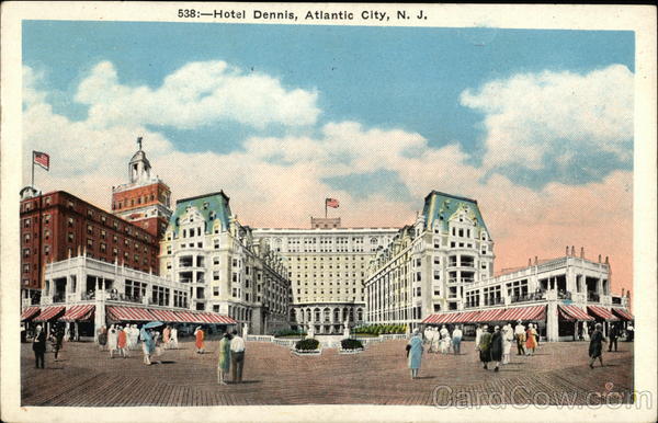 Hotel Dennis Atlantic City New Jersey
