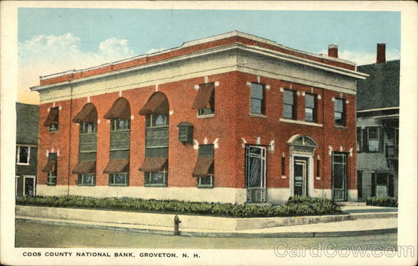 Coos County National Bank Groveton New Hampshire