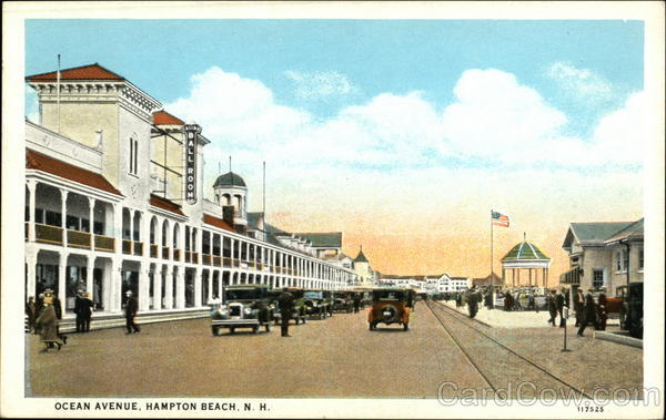 Ocean Avenue Hampton Beach New Hampshire
