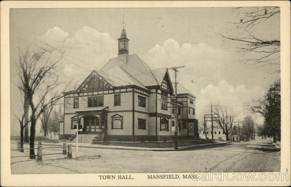 Town Hall Mansfield Massachusetts