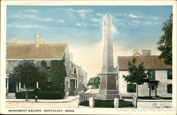 Monument Square Nantucket Massachusetts