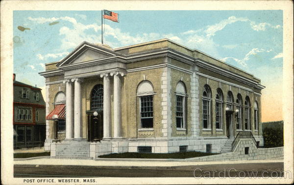Post Office, Webster, Mass Massachusetts