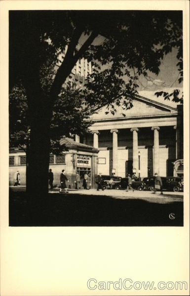 St. Paul's Cathedral, 1820 Boston Massachusetts
