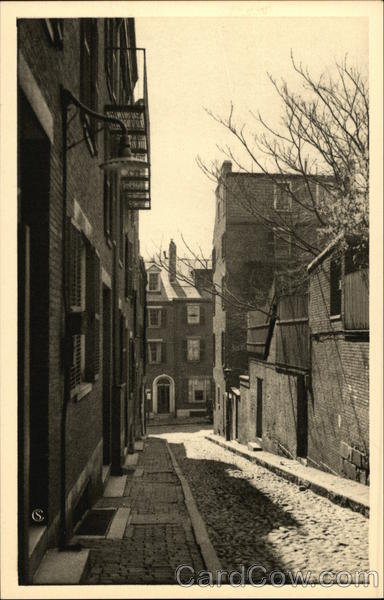 Acorn Street, Beacon Hill Boston Massachusetts