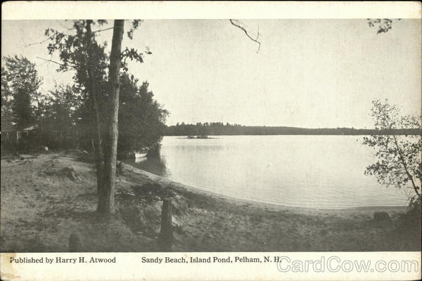 Sandy Beach, Island Pond Pelham New Hampshire