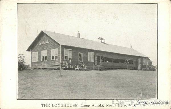 The Longhouse, Camp Abnaki North Hero Vermont