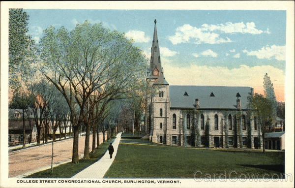 College Street Congregational Church Burlington Vermont