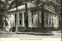 The B.C. Jordan Memorial Postcard