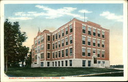 Aubert Hall, University of Maine Orono, ME Postcard Postcard