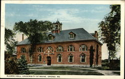 Alumni Hall, University of Maine Postcard