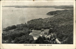 Oakland House Herricks, ME Postcard Postcard