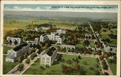 Wooster College Ohio Postcard Postcard