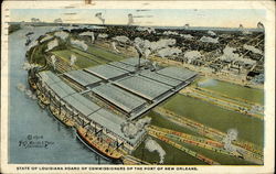 State of Louisiana Board of Commissioners of the Port of New Orleans Postcard Postcard