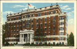 Kentucky Baptist Hospital Postcard