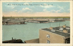 River View Showing Ocean Steamship Terminals River View Showing Ocean Steamship Terminals