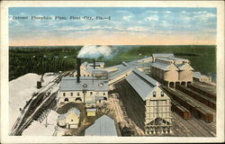 Coronet Phosphate Plant Plant City, FL Postcard Postcard