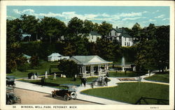 Mineral Well Park Postcard