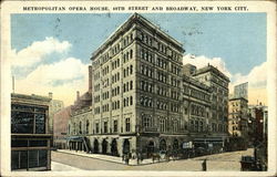Metropolitan Opera House Postcard